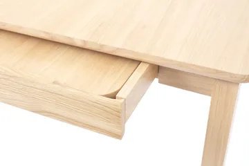 Alfred eettafel - Witgepigmenteerd eikenhout, 90x220 cm - 1898