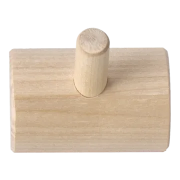 Allsarp kapstokje 1 knop - Berken - 1898