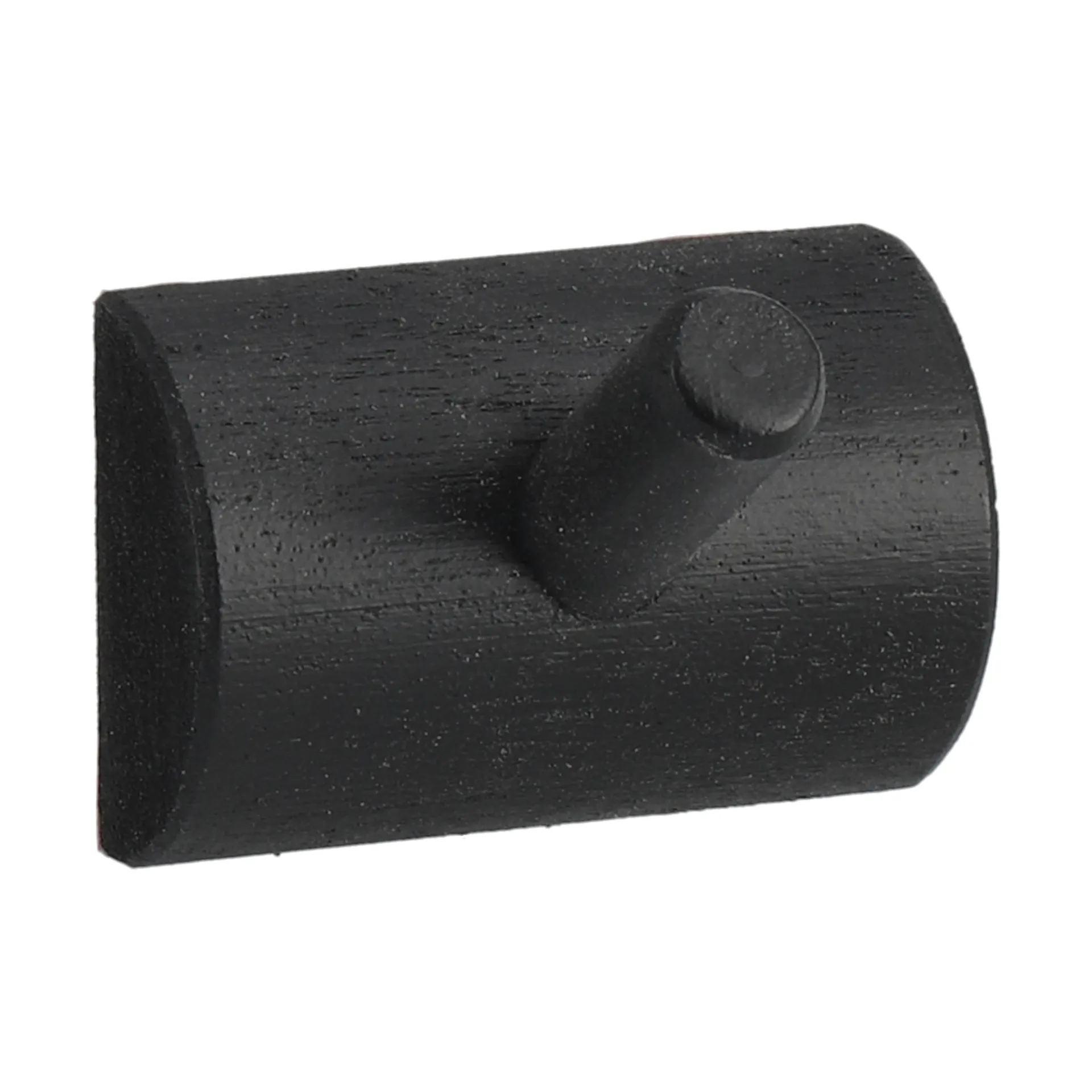 Allsarp kapstokje 1 knop, Zwart-geschilderd berkenhout 1898