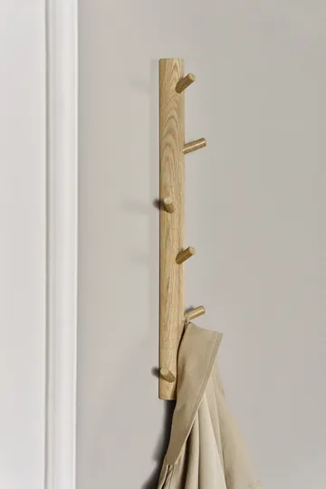 Allsarp verticale knoplijst 6 haken - Eik - 1898