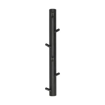 Allsarp verticale knoplijst 6 haken - Zwartgeverfde berk - 1898