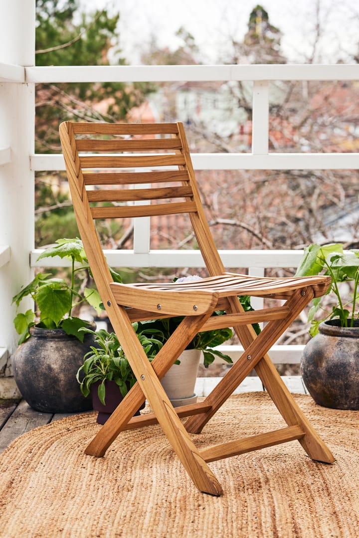 Aneboda balkonset met 2 stoelen teak 1898