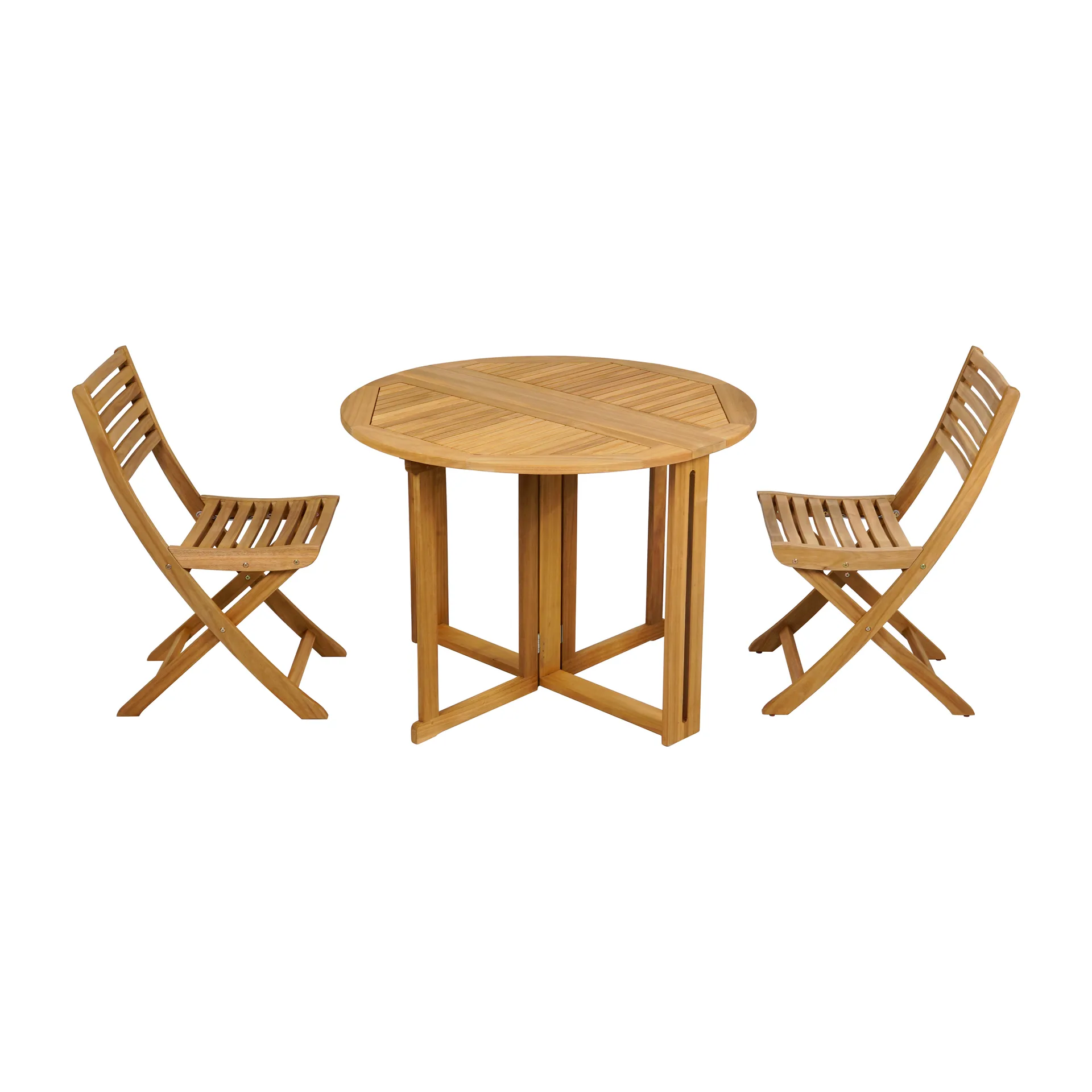 Aneboda balkonset met 2 stoelen teak 1898