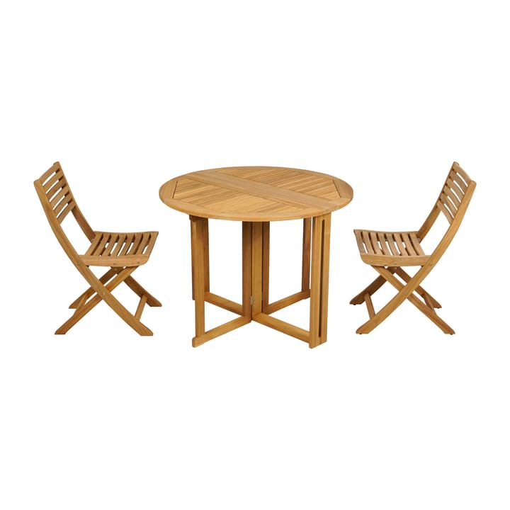 Aneboda balkonset met 2 stoelen teak - undefined - 1898