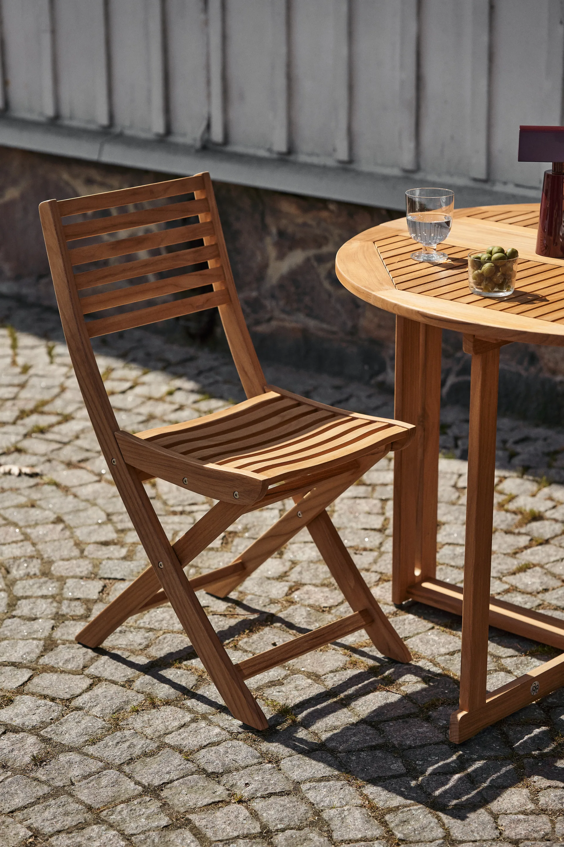 Aneboda klapstoel, Teak 1898