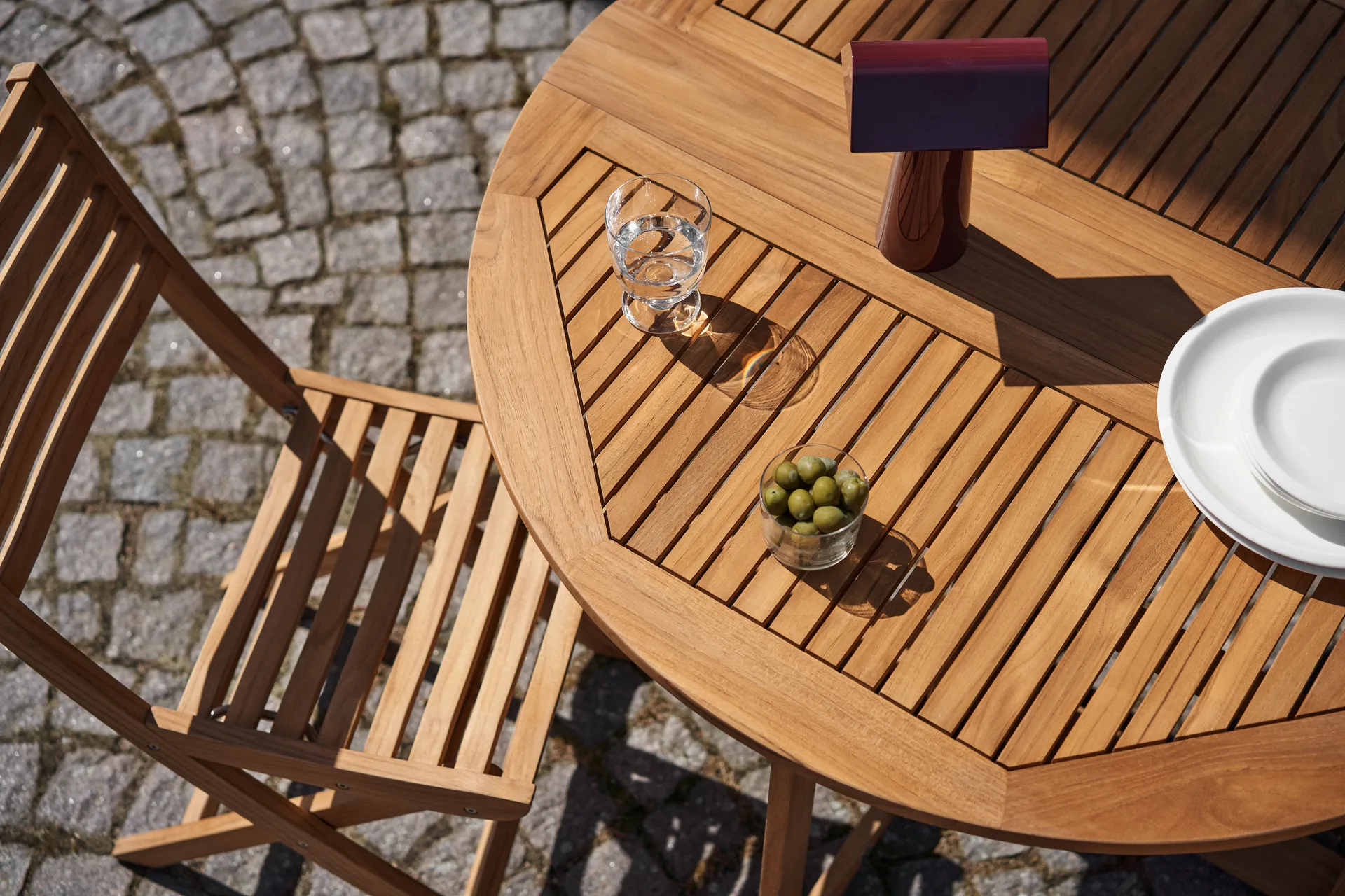 Aneboda klaptafel, Teak 1898