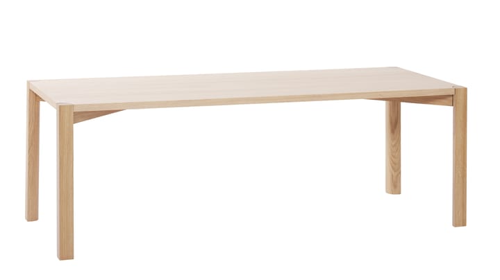 Anton salontafel 50x125 cm, Wit gepigmenteerd eiken 1898
