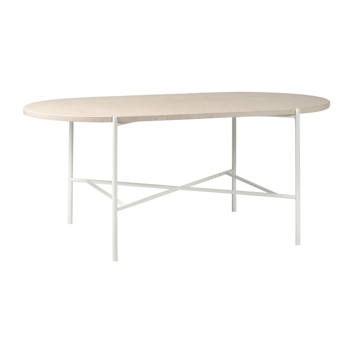 Aplaryd ovale salontafel - Beige kalksteen - 1898