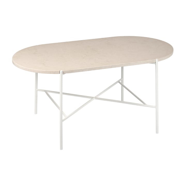 Aplaryd ovale salontafel - Beige kalksteen - 1898