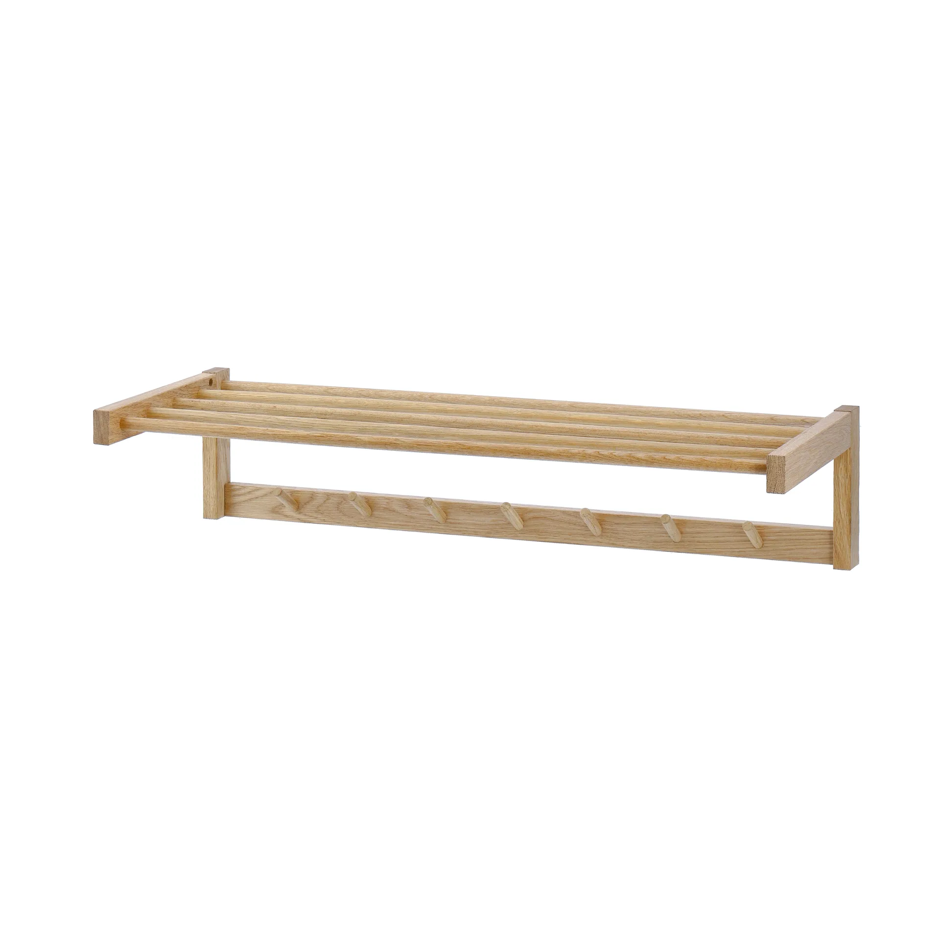 Bäckebo hoedenplank, Eiken,7 knoppen 1898