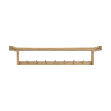 Bäckebo hoedenplank - Eiken,7 knoppen - 1898