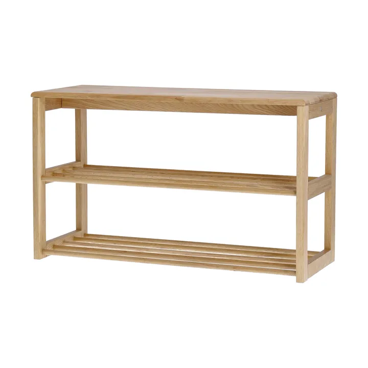 Bäckebo schoenenrek met zit - Eiken,80×48×30 cm - 1898