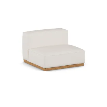 Bergsdal 1,5-zits fauteuil - Caleido beige 9600-Essen eikenkleurig gebeitst, 1,5-zits - 1898