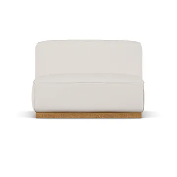 Bergsdal 1,5-zits fauteuil - Caleido beige 9600-Essen eikenkleurig gebeitst, 1,5-zits - 1898