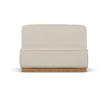 Bergsdal 1,5-zits fauteuil - Jump beige 1956-Essen eikenkleurig gebeitst, 1,5-zits - 1898