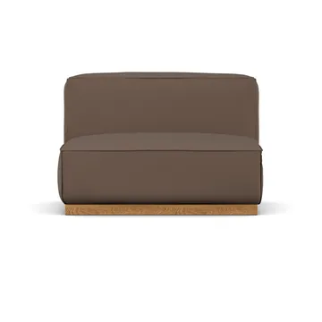 Bergsdal 1,5-zits fauteuil - Jump brown 1955-Essen eikenkleurig gebeitst, 1,5-zits - 1898