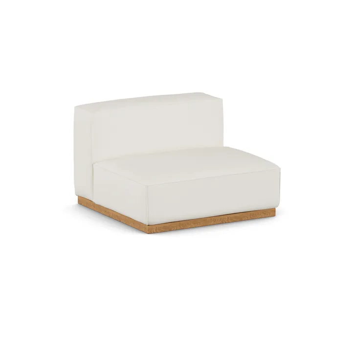 Bergsdal 1,5-zits fauteuil - Jump offwhite 1954-Essen eikenkleurig gebeitst, 1,5-zits - 1898