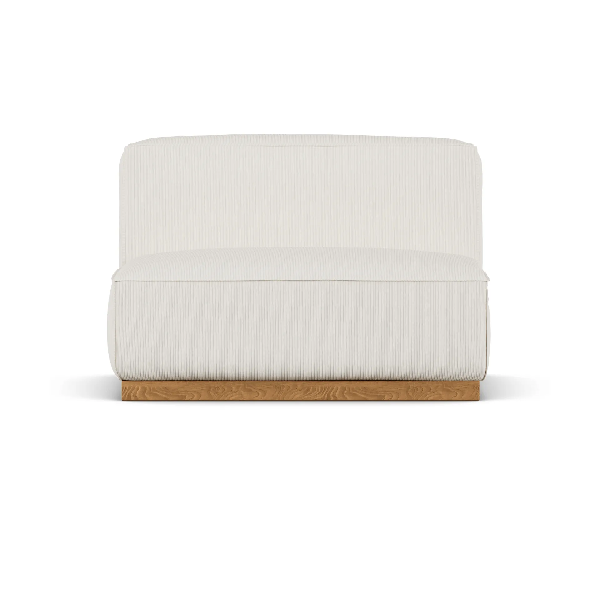 Bergsdal 1,5-zits fauteuil, Jump offwhite 1954-Essen eikenkleurig gebeitst, 1,5-zits 1898