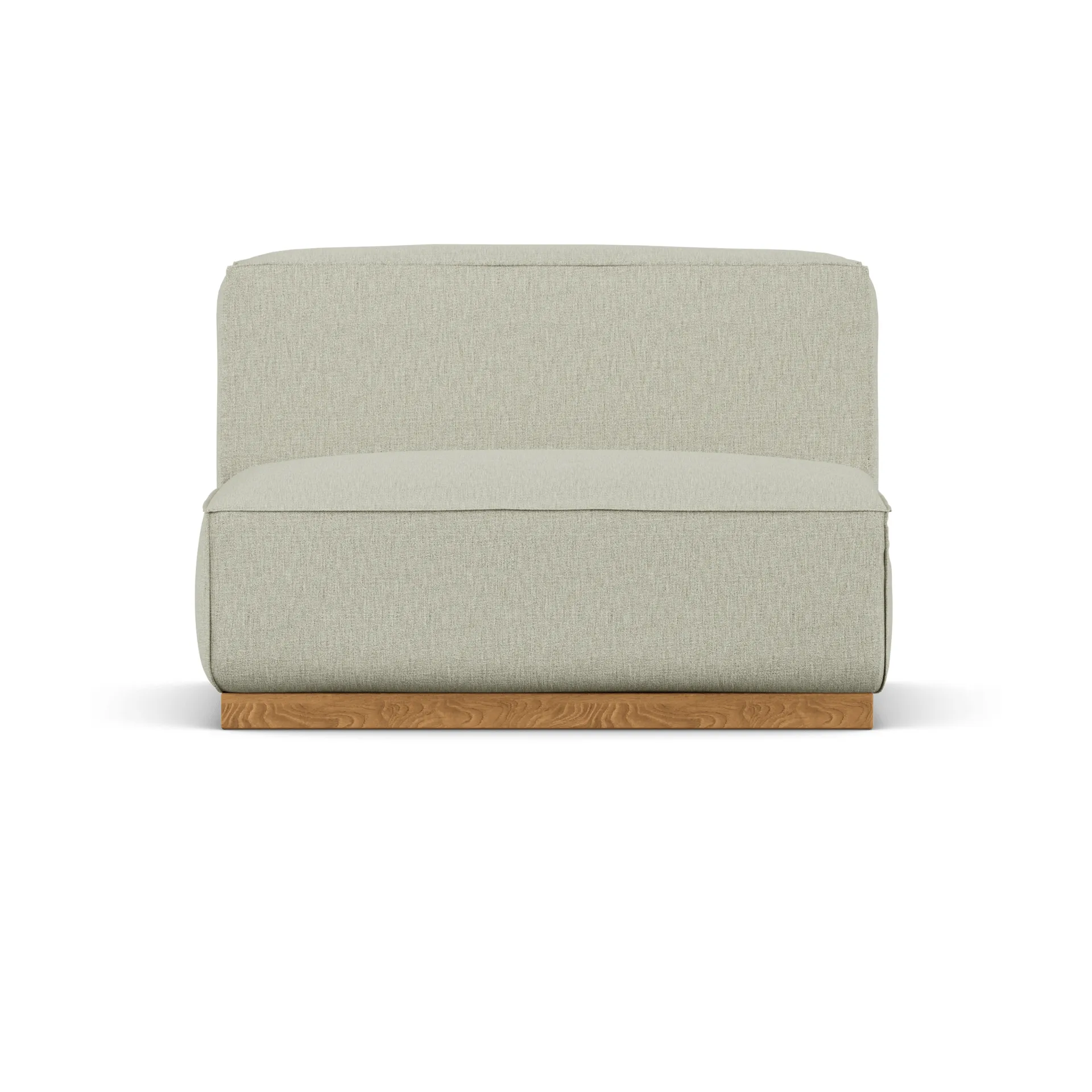 Bergsdal 1,5-zits fauteuil, Luisa beige 3981-Essen eikenkleurig gebeitst, 1,5-zits 1898