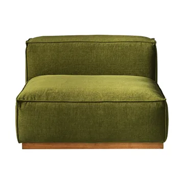 Bergsdal 1,5-zits fauteuil - Luisa green 3975-Essen eikenkleurig gebeitst, 1,5-zits - 1898