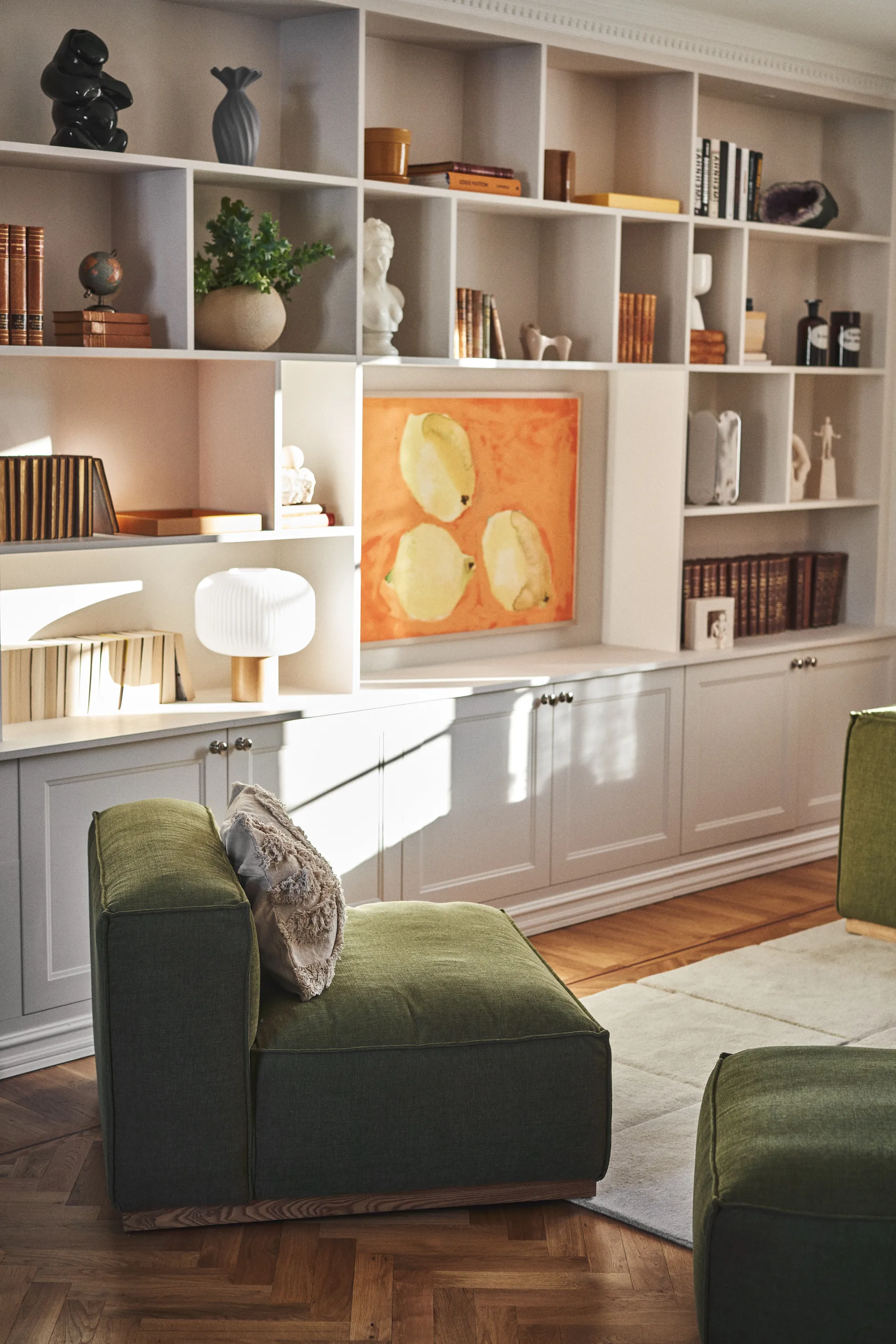 Bergsdal 1,5-zits fauteuil, Luisa green 1898