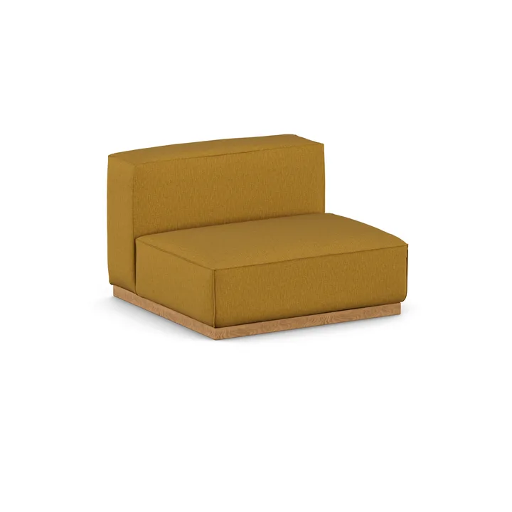 Bergsdal 1,5-zits fauteuil - Luisa mustard - 1898
