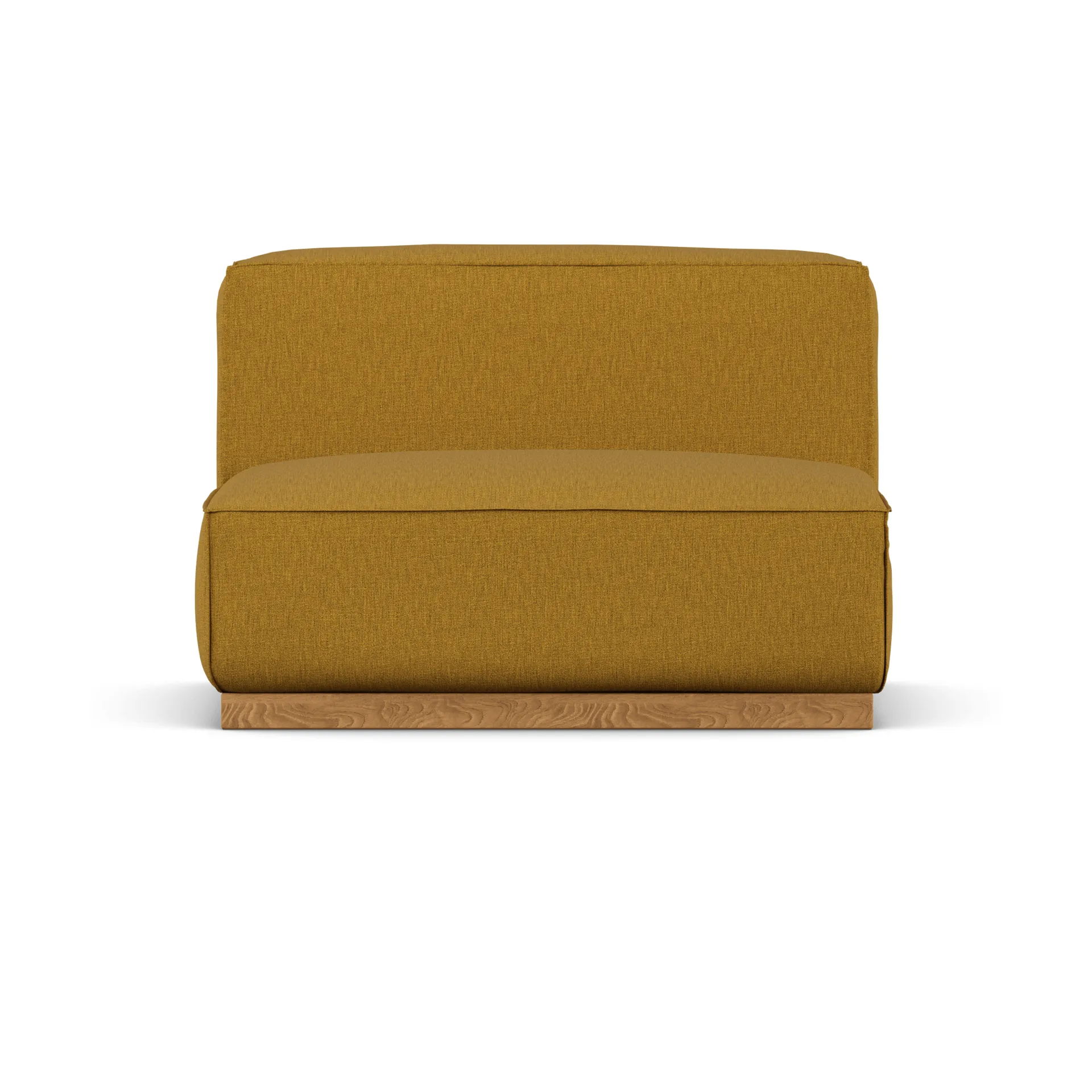 Bergsdal 1,5-zits fauteuil, Luisa mustard 1898