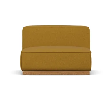 Bergsdal 1,5-zits fauteuil - Luisa mustard - 1898