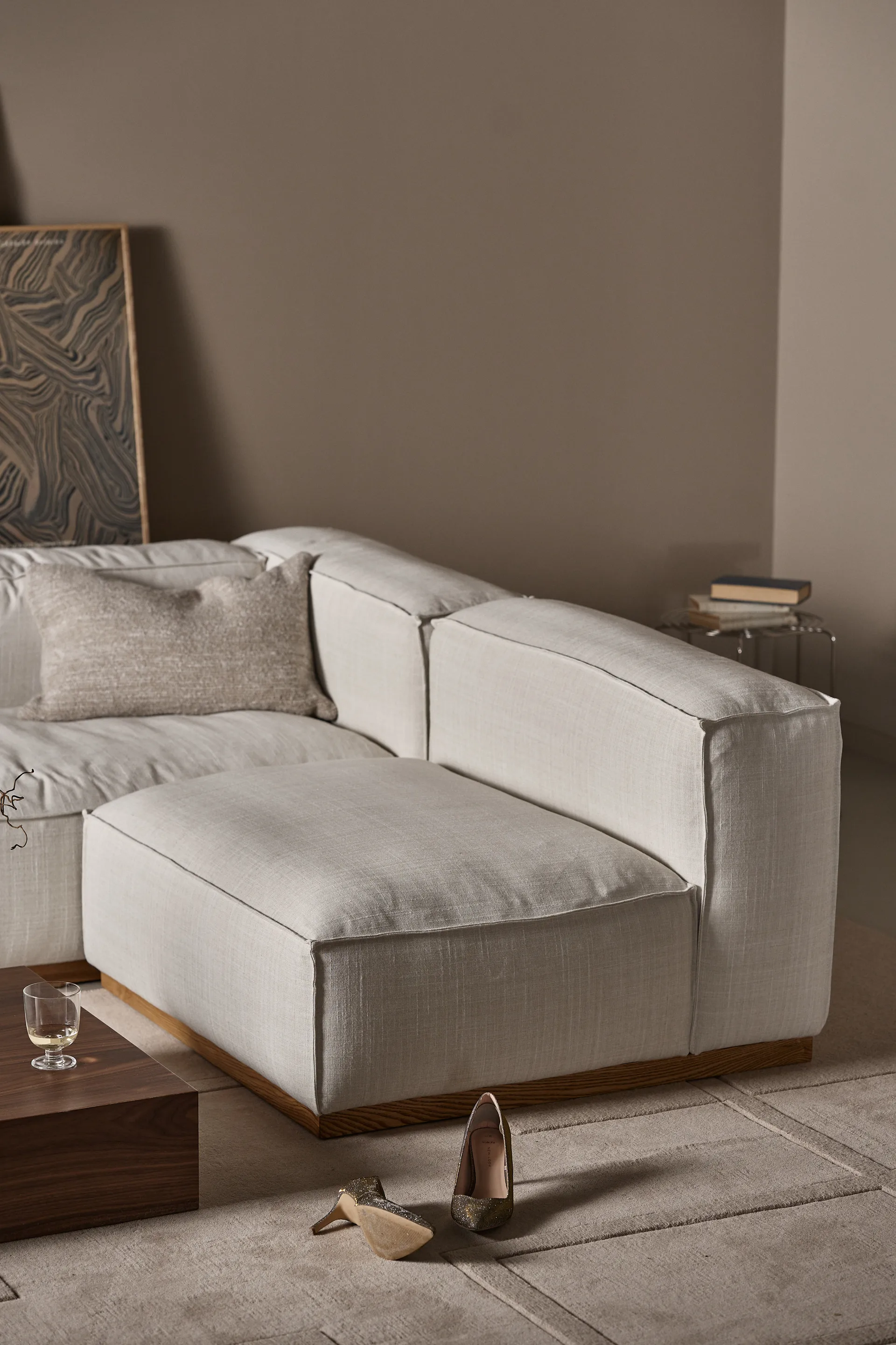 Bergsdal 1,5-zits fauteuil, Oslo nature 1898