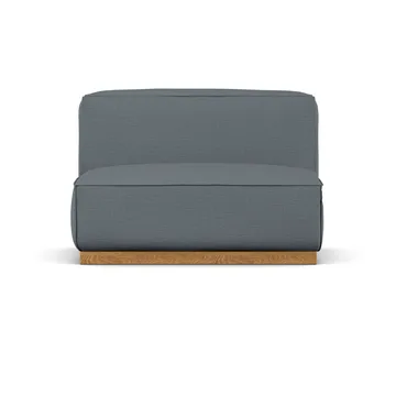 Bergsdal fauteuil - Same Blue 6678-eikgebeitst, 1,5-zits - 1898