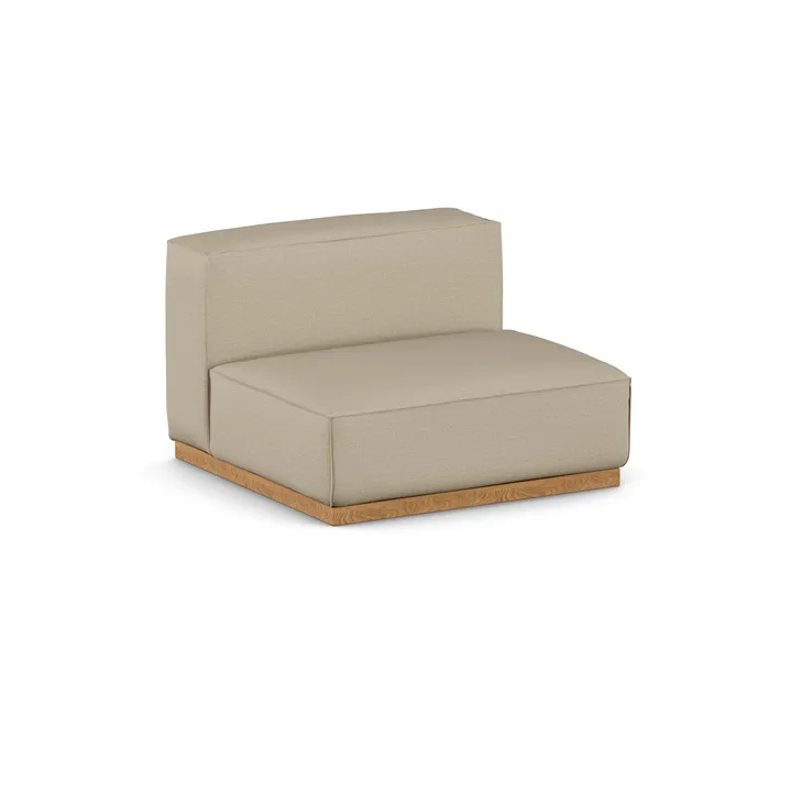 Bergsdal fauteuil - Same Sand 6672-eikbeits, 1,5-zits - 1898