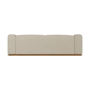Bergsdal sofa - Bern beige 0341-Essen eikenkleurig gebeitst, 3-zits - 1898
