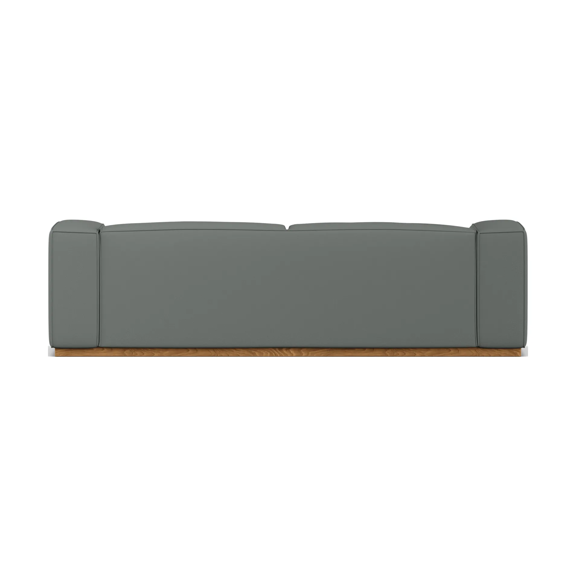 Bergsdal sofa, Caleido grey 1240-Essen eikenkleurig gebeitst, 3-zits 1898
