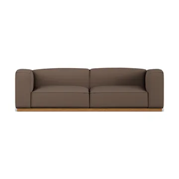 Bergsdal sofa - Jump brown 1955-Essen eikenkleurig gebeitst, 3-zits - 1898