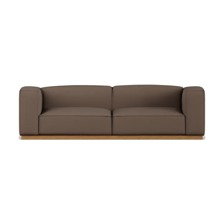 Bergsdal sofa - Jump brown 1955-Essen eikenkleurig gebeitst, 3-zits - 1898