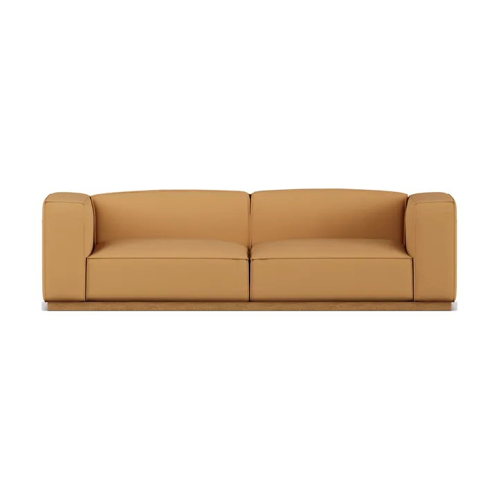 Bergsdal sofa - Jump honey 1959-Essen eikenkleurig gebeitst, 3-zits - 1898