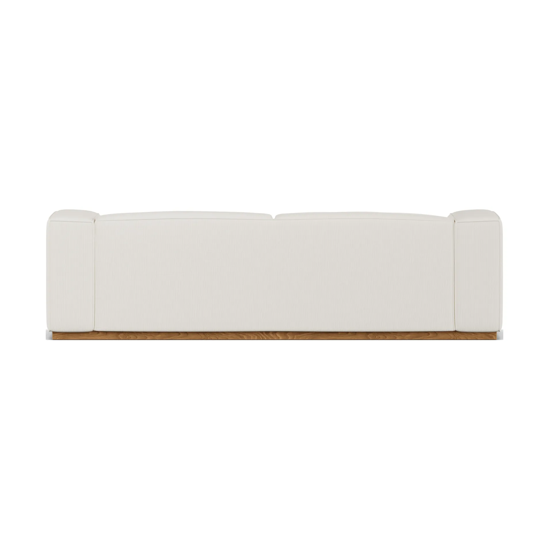 Bergsdal sofa, Jump offwhite 1954-Essen eikenkleurig gebeitst, 3-zits 1898