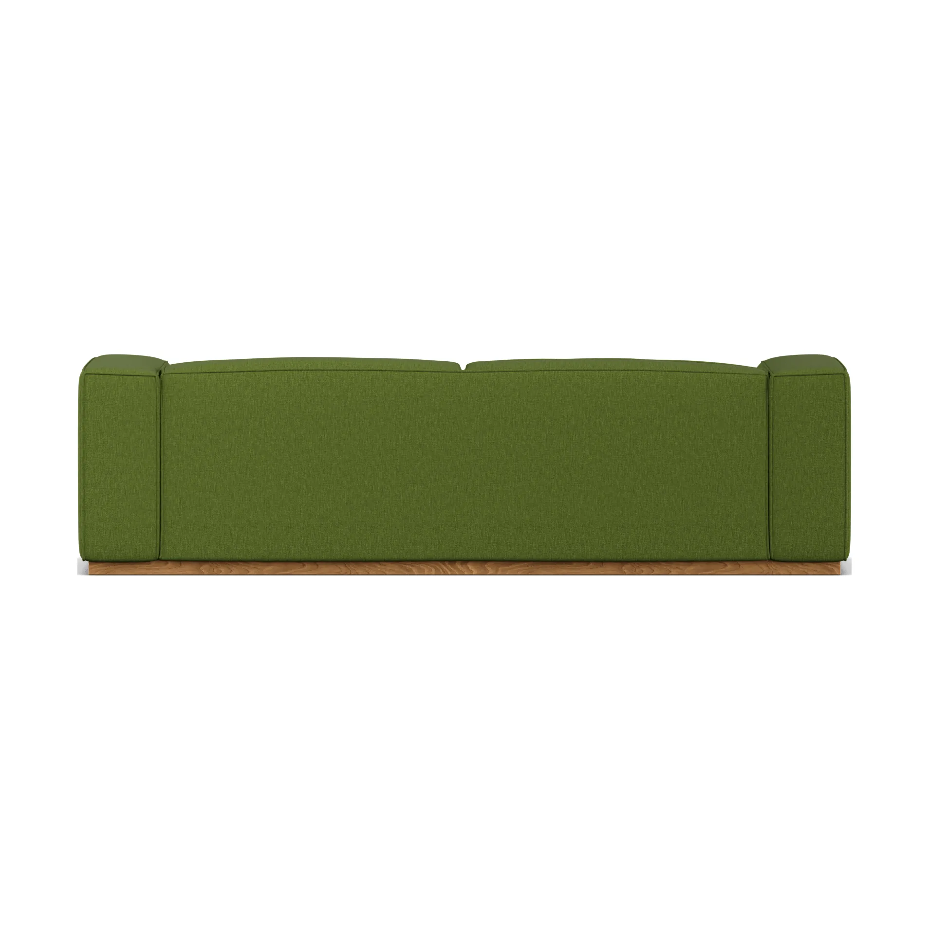 Bergsdal sofa, Luisa green 3975-Essen eikenkleurig gebeitst, 3-zits 1898