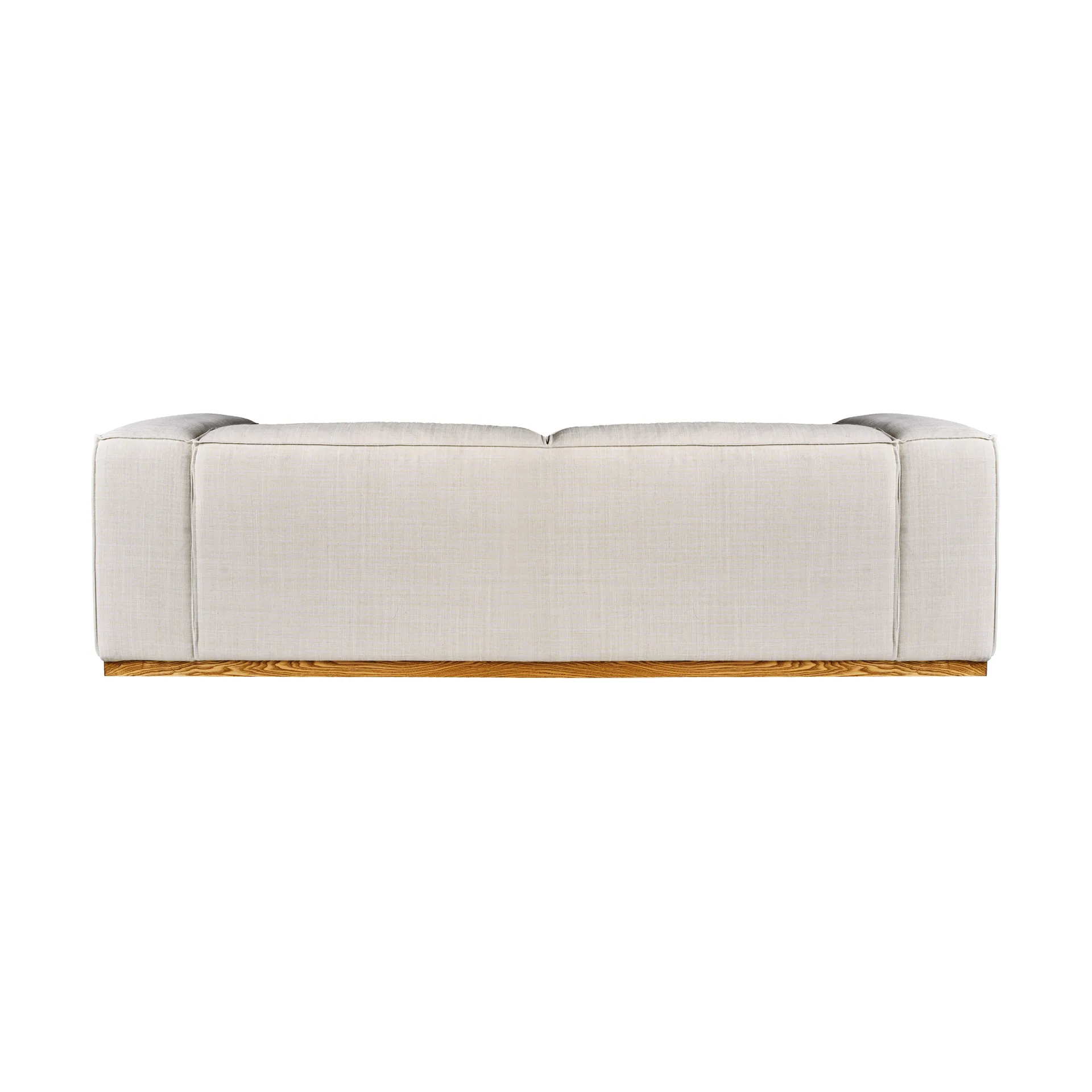 Bergsdal sofa, Oslo nature 1540-Essen eikenkleurig gebeitst, 3-zits 1898