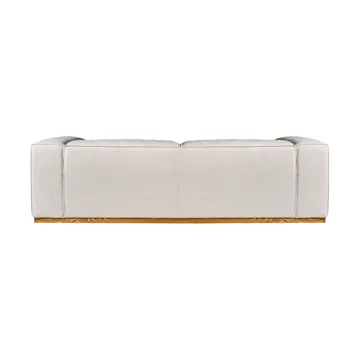 Bergsdal sofa - Oslo nature 1540-Essen eikenkleurig gebeitst, 3-zits - 1898