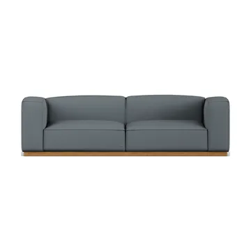 Bergsdal sofa - Same Blue 6678-eikgebeitst, 3-zits - 1898