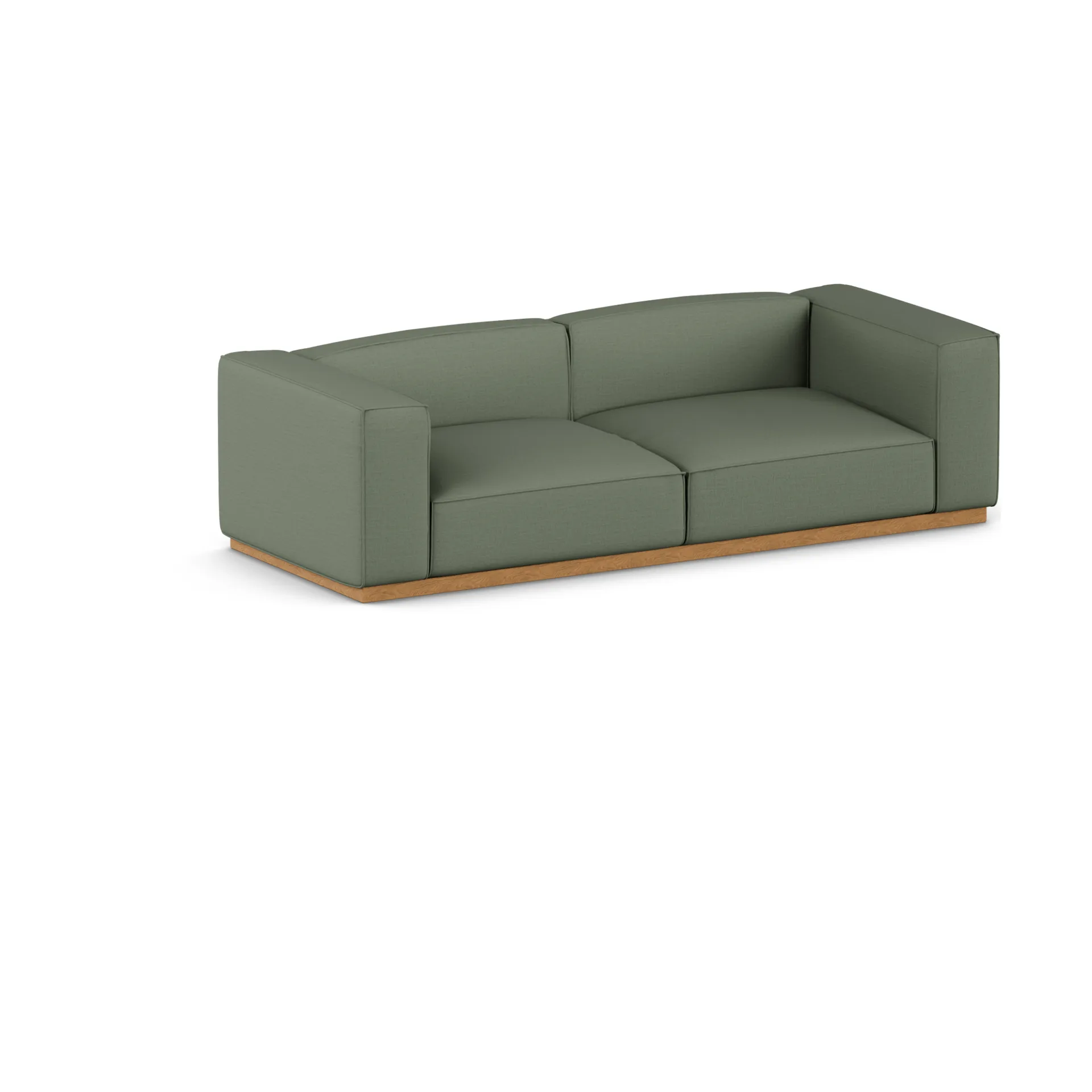Bergsdal sofa, Same Forest 6677-eikgebeitst, 3-zits 1898