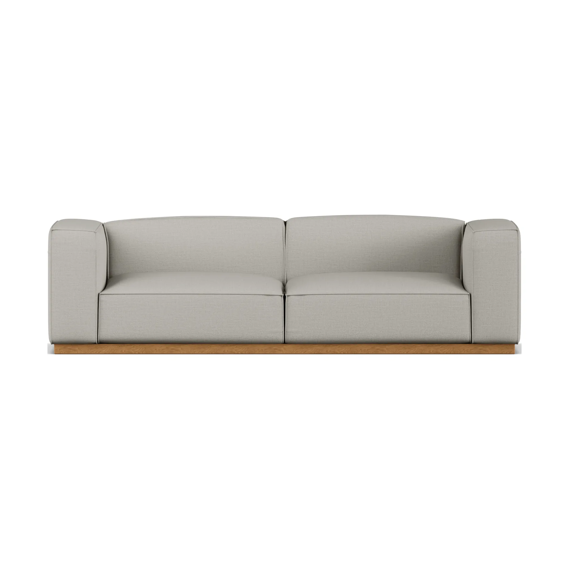 Bergsdal sofa, Same Grey 6673-gekookt, 3-zits 1898
