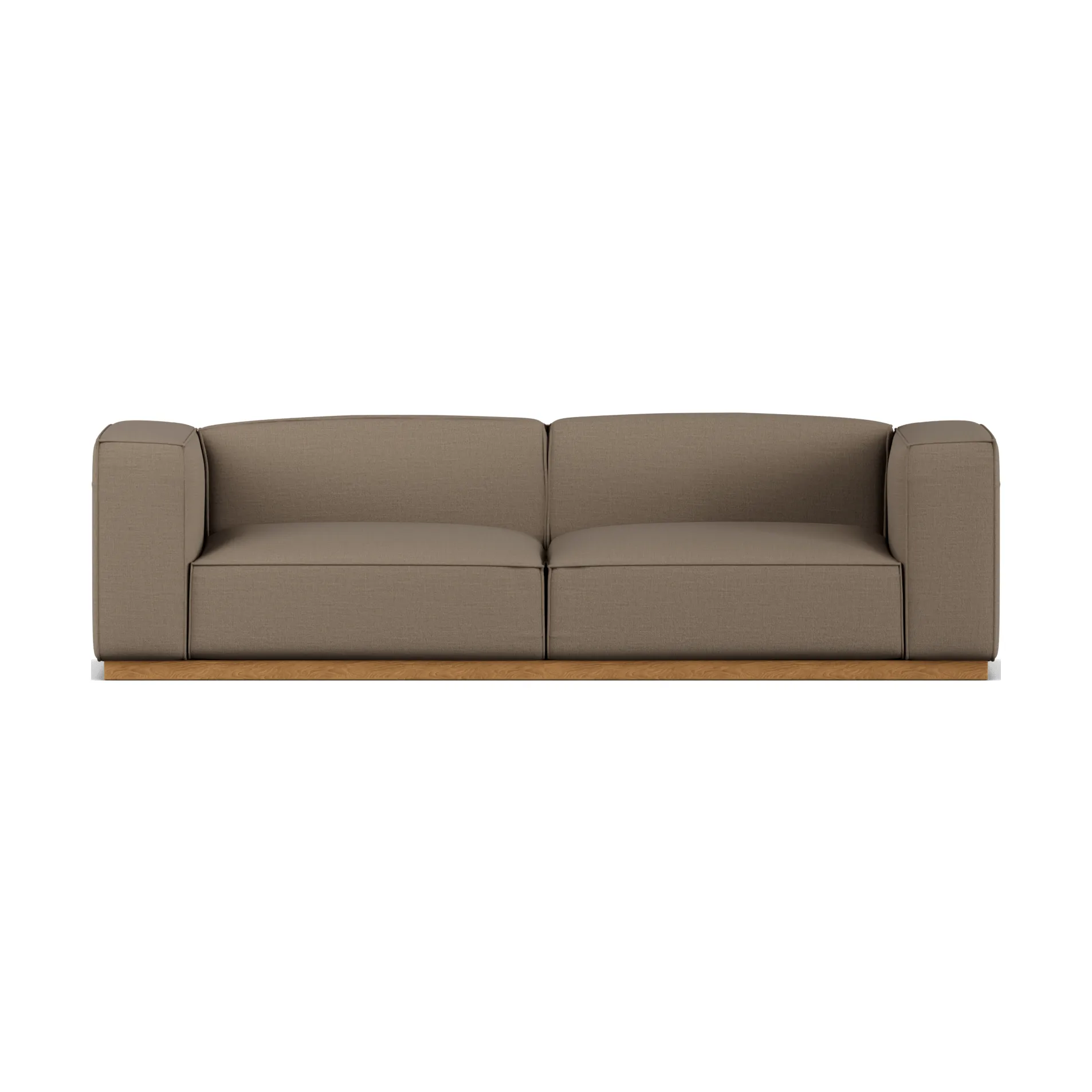 Bergsdal sofa, Same Mole 6674-eikgebeitst, 3-zits 1898
