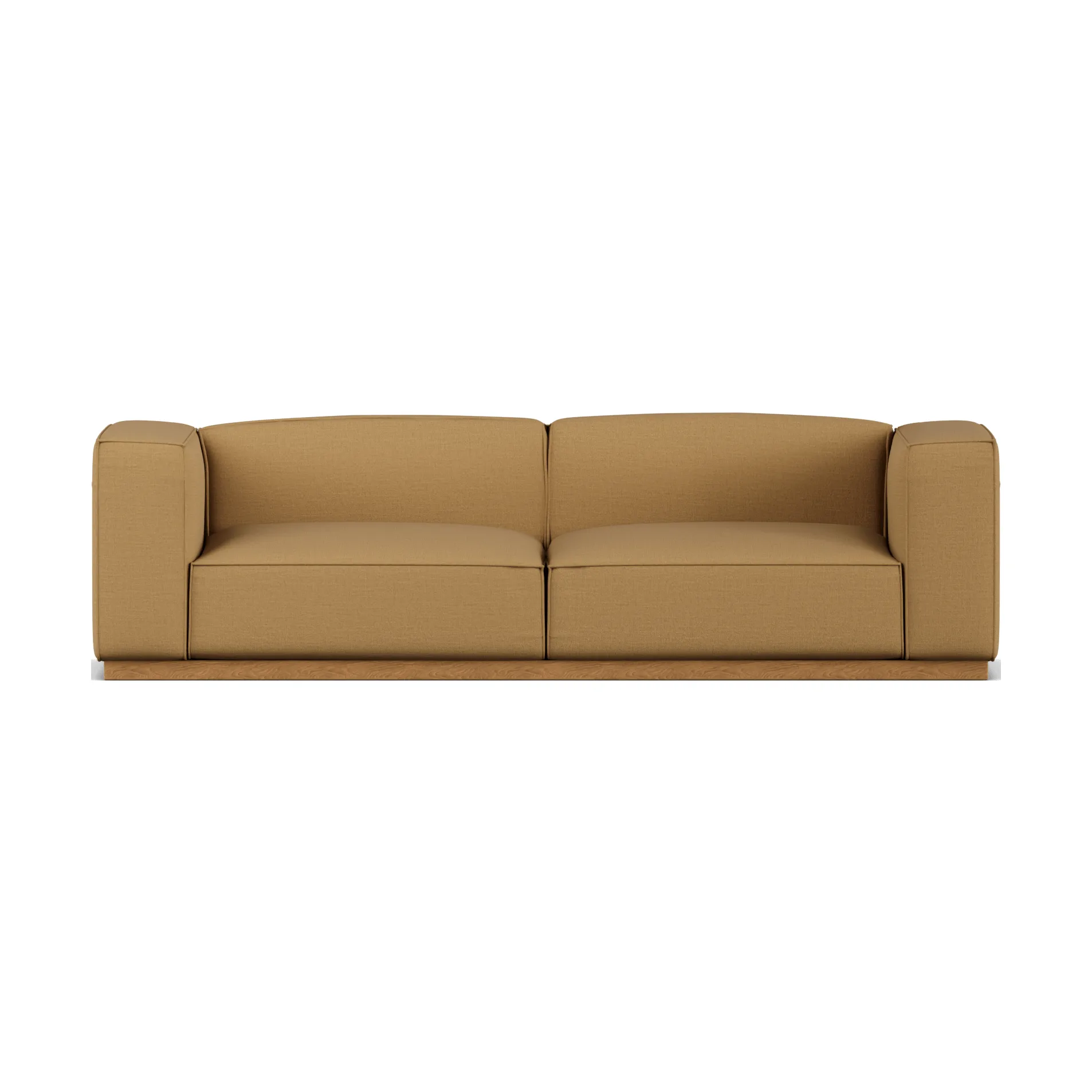 Bergsdal sofa, Same Ochre 6676-eikgebeitst, 3-zits 1898