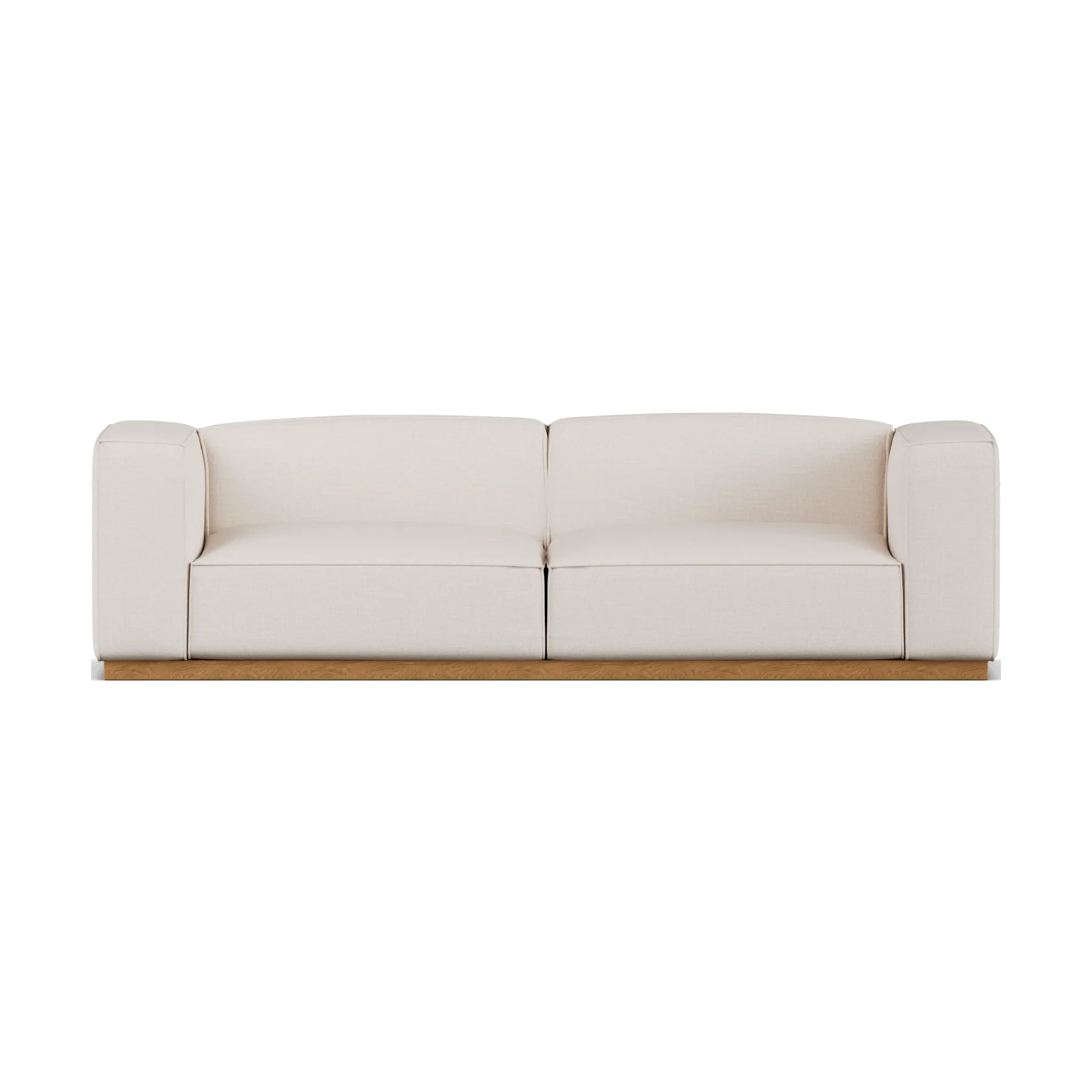 Bergsdal sofa, Same Off White 6671-gekalkt, 3-zits 1898