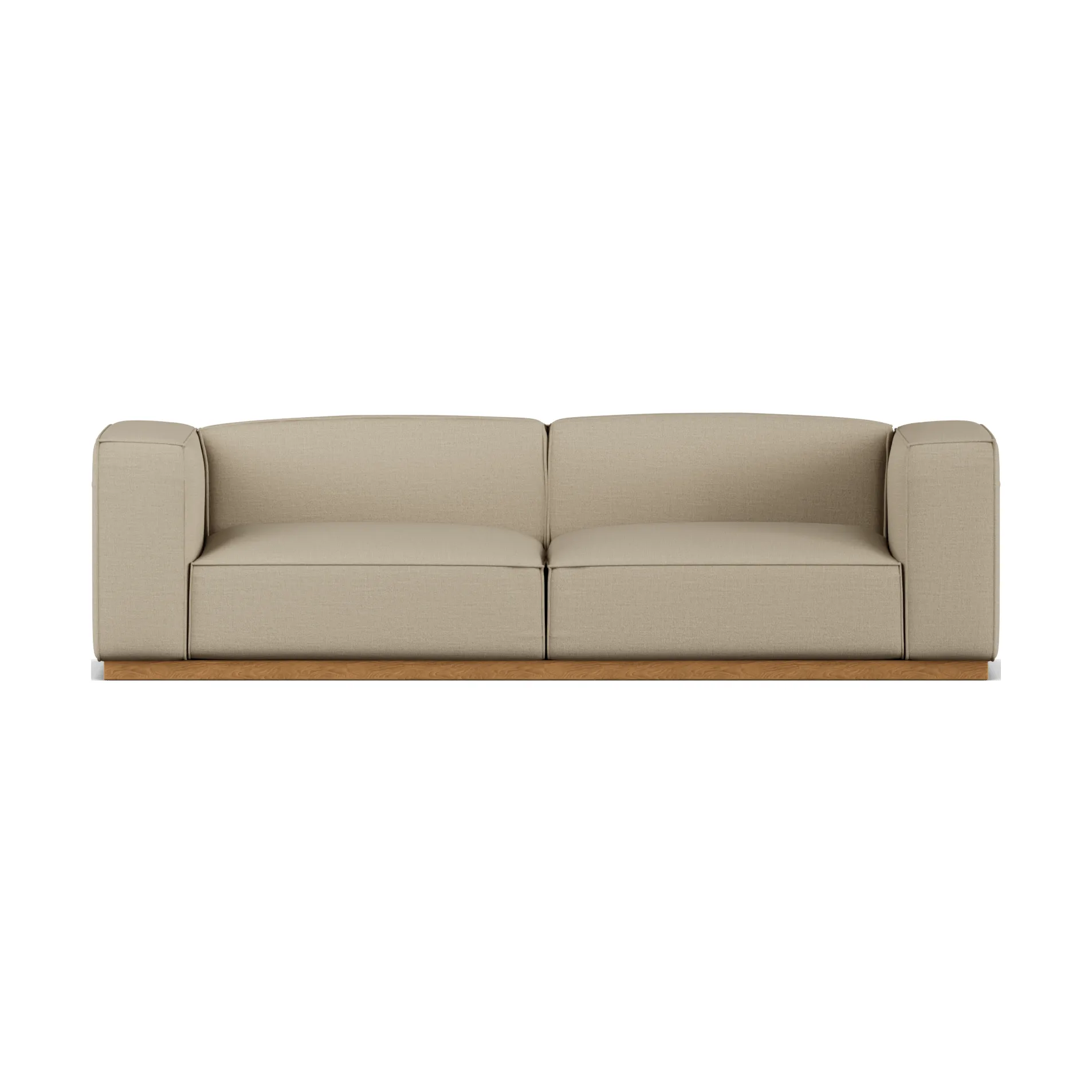 Bergsdal sofa, Same Sand 6672-eikgebeitst, 3-zits 1898