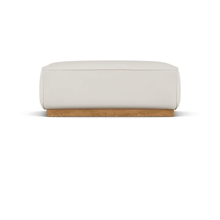 Bergsdal voetenbank - Caleido beige 9600-Essen eikenkleurig gebeitst - 1898