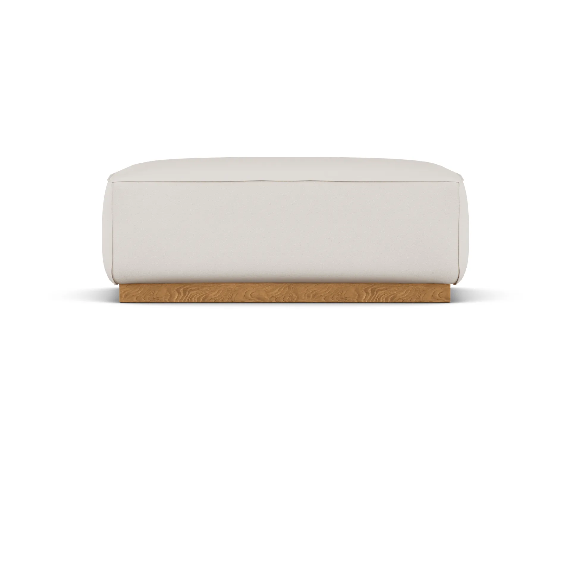 Bergsdal voetenbank, Caleido beige 9600-Essen eikenkleurig gebeitst 1898