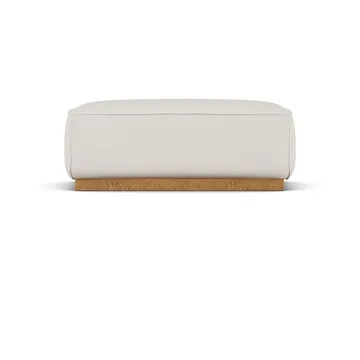 Bergsdal voetenbank - Caleido beige 9600-Essen eikenkleurig gebeitst - 1898